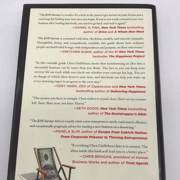 The $100. Startup Hardcover with Dust Jacket by Chris Guillebeau - Picture 7 of 10